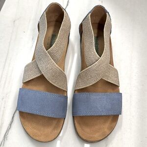 Italian made BioNatura with orthotic-comfort and cork midsole. Size 38
